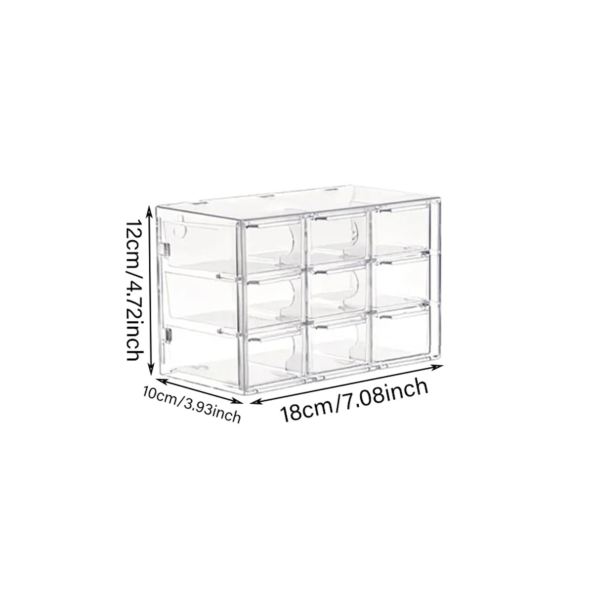ClearSort Pro – Multi-Grid Jewelry & Bead Storage Organizer